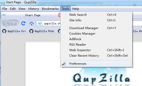 QupZilla浏览器免费下载