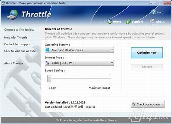 Throttle网络优化软件下载