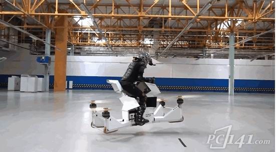 黑科技无人机载人飞行摩托车Scorpion-3