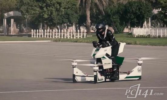 黑科技无人机载人飞行摩托车Scorpion-3