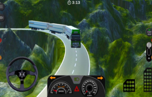 世界卡车模拟器2危险道路