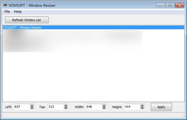 Window Resizer(窗口大小调整工具)官方版 v2.0