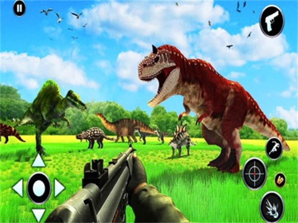 侏罗纪恐龙狙击游戏