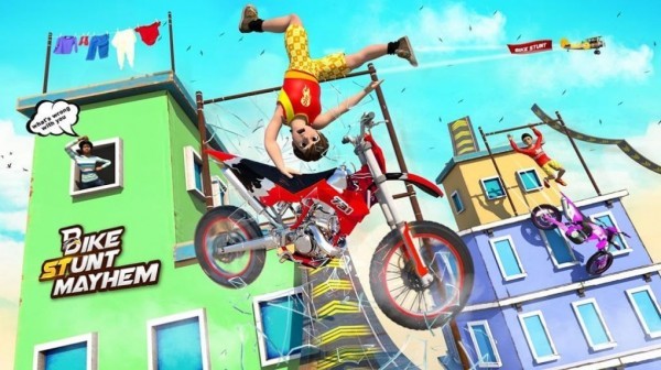 3D特技自行车驾驶游戏免费版