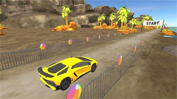 超级汽车特技比赛3D无限金币版
