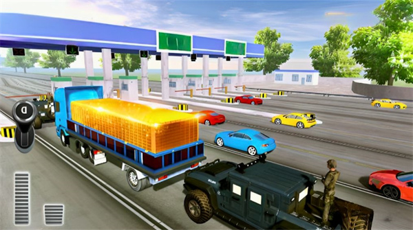 黄金色的卡车模拟器游戏最新版